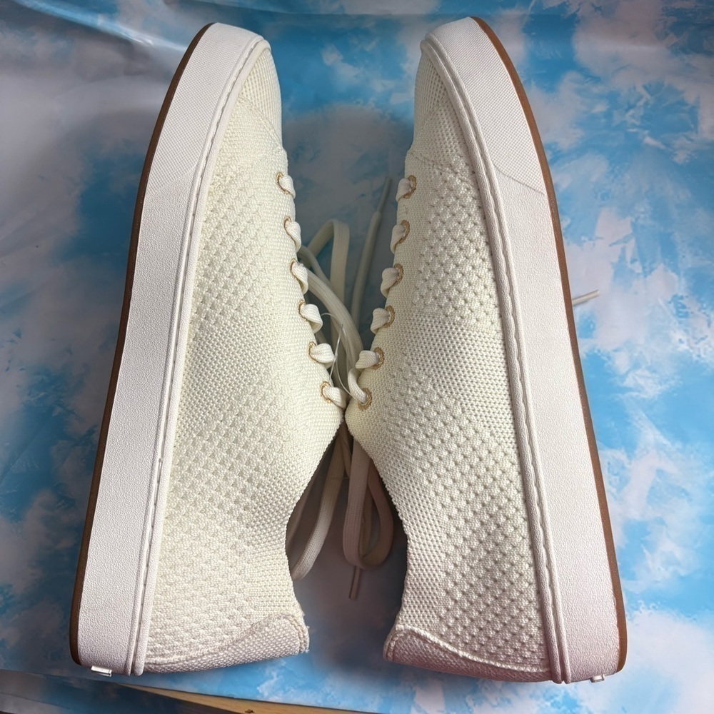 L.L bean Womens Eco Bay Knit Lace up Sneakers size 9 Medium - Picture 11 of 13